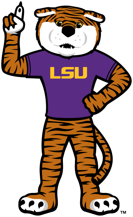 LSU Tigers 2013-Pres Mascot Logo iron on transfers for T-shirts